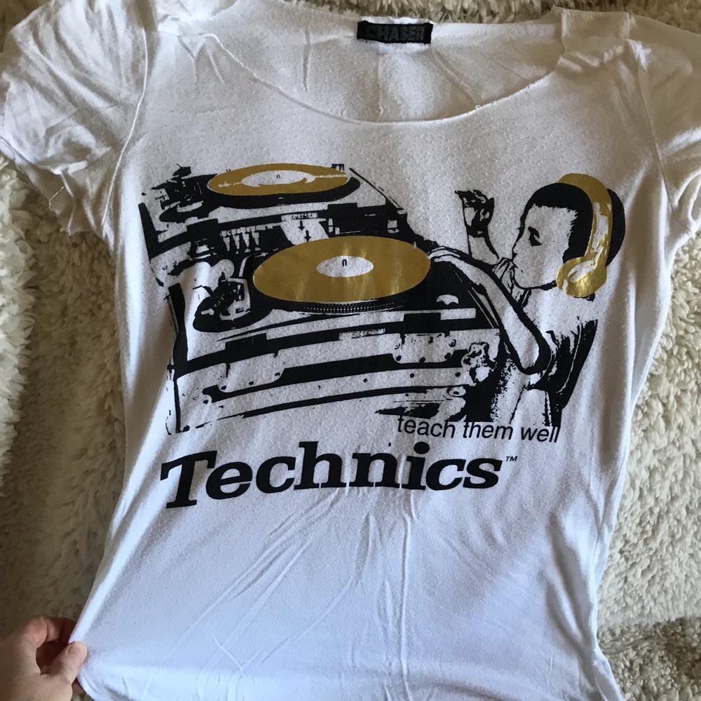 Chaser tee. Size small